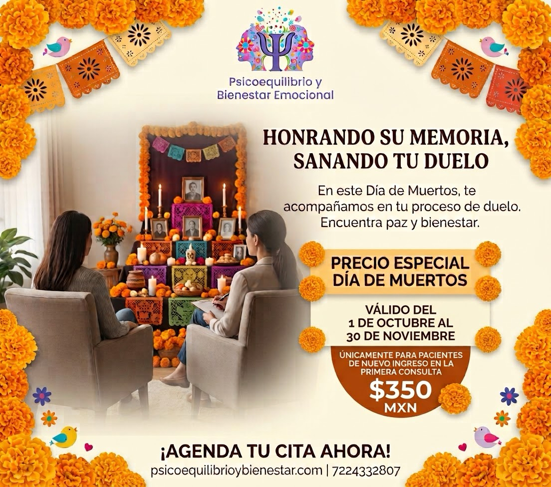 Promoción Honrando su memoria, sanando tu duelo